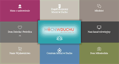 Desktop Screenshot of mocniwduchu.pl